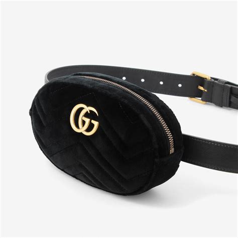 gucci velvet marmont black|authentic gucci marmont.